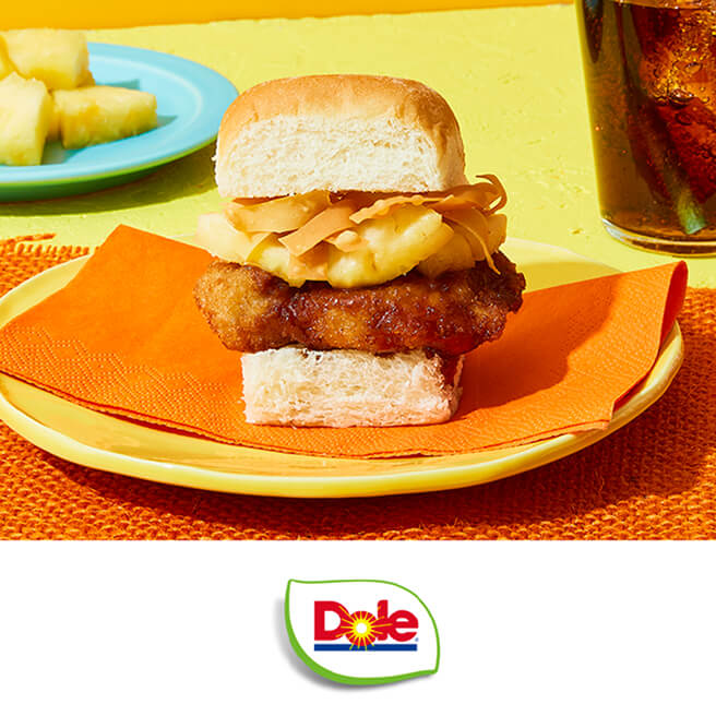 ハワイアンプレートチキン